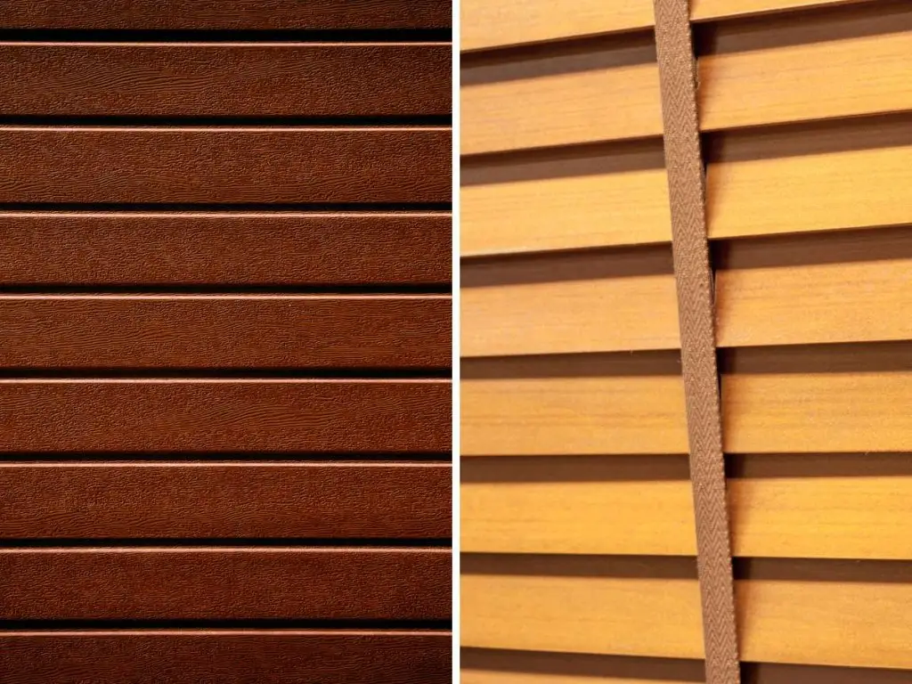 real wood vs faux wood blinds